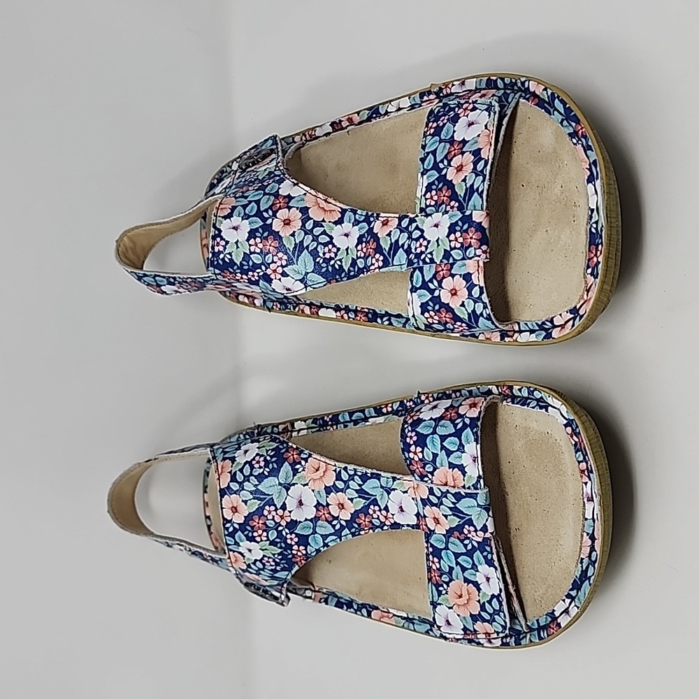 Alegria Kerri Springer Women's Floral Sandals Size 11.5 - Picture 2 of 6